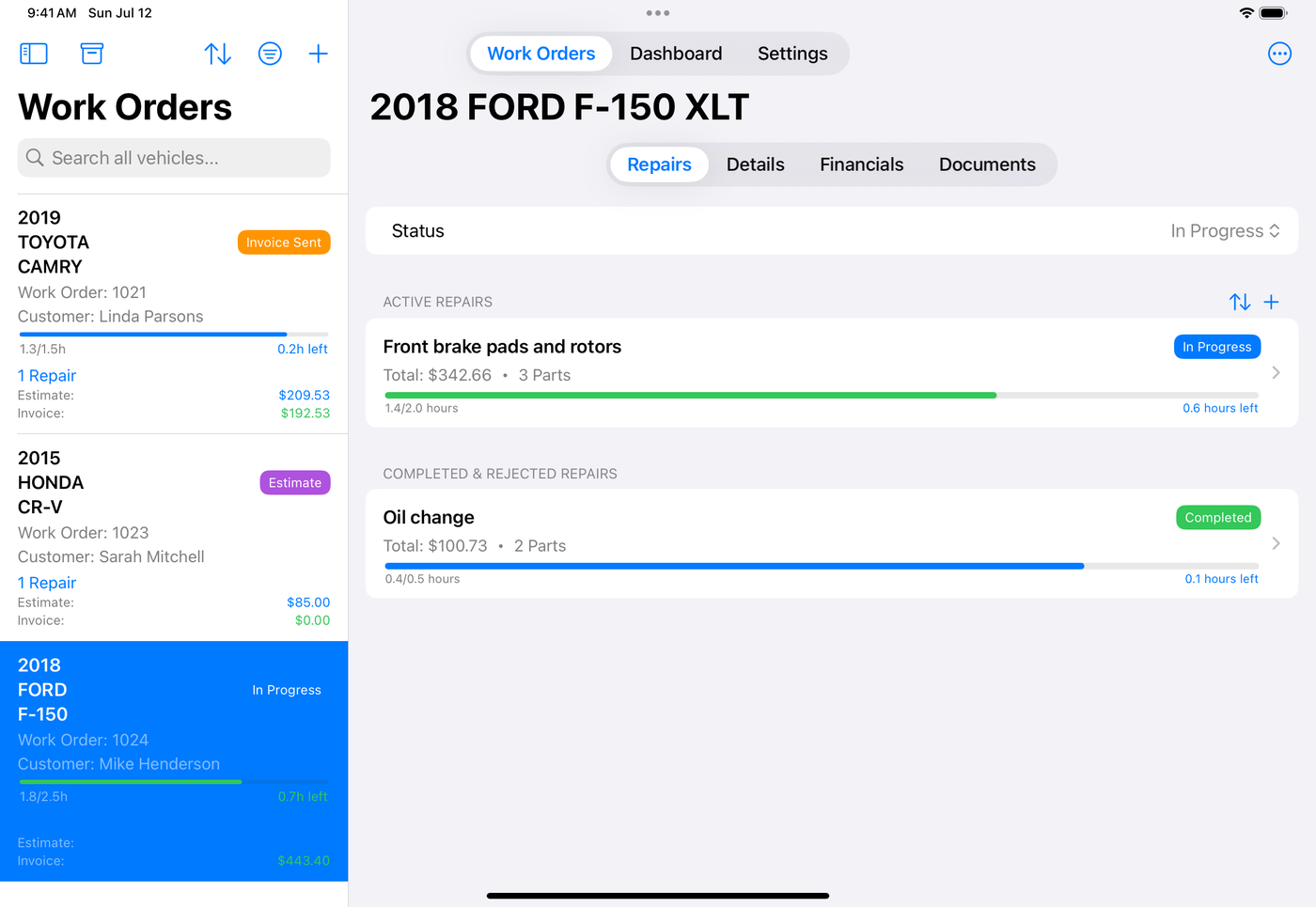 Side Wrench on iPad